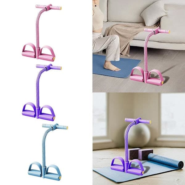 Multifunktionellt spännrep | Elastisk yogapedaldragare | Dragreducerare | Sit-up träningsutrustning | Unisex träning | Motståndsrep