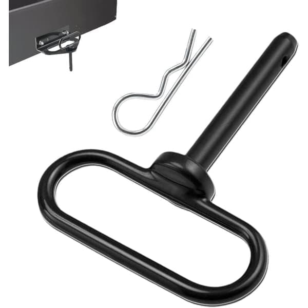 Dragkroksstift för gräsklippare, 1/2\" dragkroksstift för traktor, tillbehör för dragkroksstift för släpvagnar, fäst gräs- och