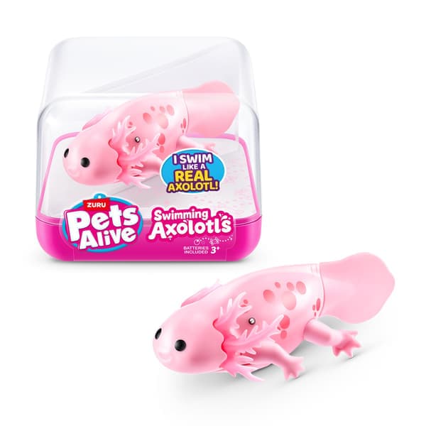 Zuru Pets Alive Swimming Axolots Rosa