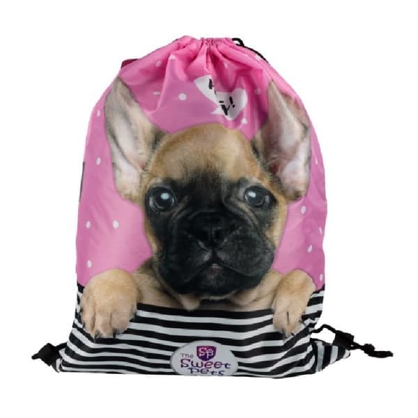 Gymnastikpåse  41x33cm - Hund