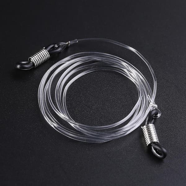 Transparenta Glasögon Anti-Slip Rem Stretchbar Hals Snöre Utomhus Sport Ögonkläder String Solglasögon Rep Band Hållare (FMY)