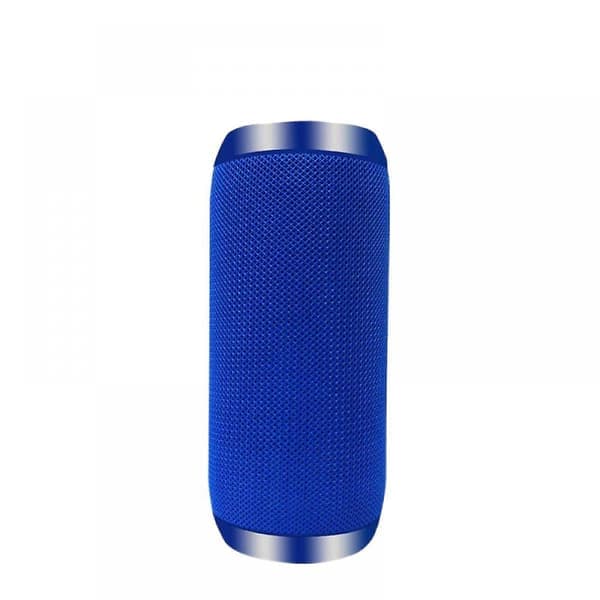 Bluetooth-högtalare, utomhus, bärbar, trådlös högtalare, Bluetooth 5.0, högt stereoljud, bas, familj, fest, present (blå)  (FMY)