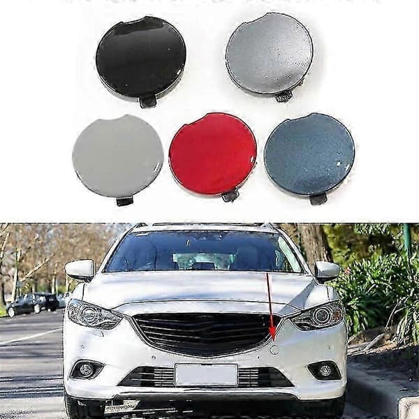 Bil Främre Stötfångare Dragkrok Skydd Lock Bogsering Släpvagn Dragögla För Mazda 6 Atenza Sedan 2013 2014 2015 2016