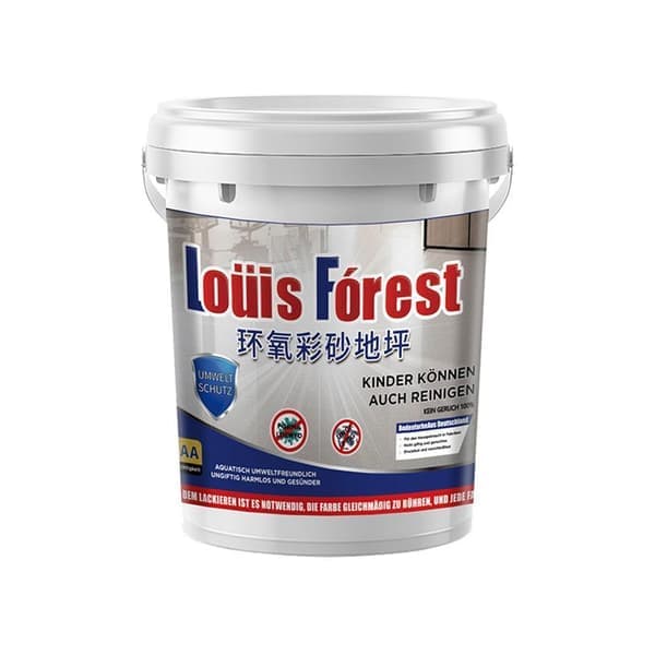 Högblank Marmoreffekt Epoxigolvbeläggning, Louis Forest Epoxigolvfärg, Vattentät Garagefärg, Golv