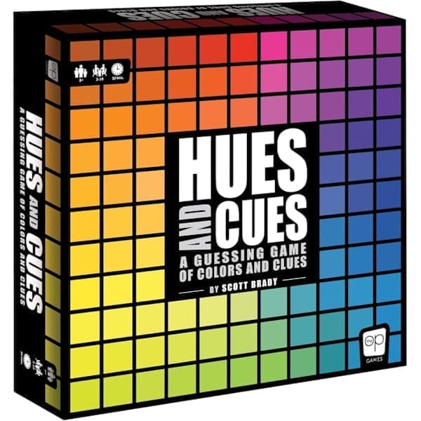 USAopoly | Hues and Cues | Gissningsspel | 30 minuters speltid