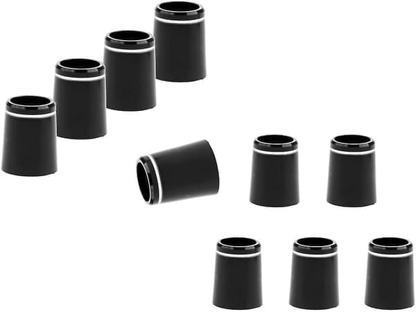 10-pack golfjärnskaft-hylsor med enkel .370 -