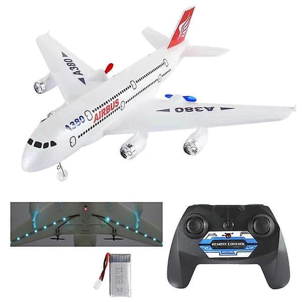 Airbus A380 RC-flygplan Boeing 747 RC-plan Fjärrstyrd flygplan 2.4g Fastvingad flygplansmodell RC-flygplansleksaker för barn pojkar