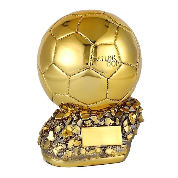 FIFA Ballon d'Or Troféreplika Souvenir Dekoration Guld Guld Guld 15CM
