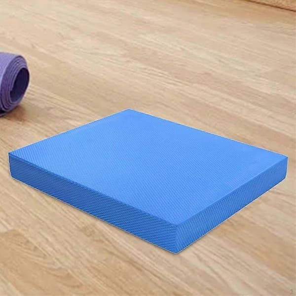 Balansbräda i TPE med hög densitet för yoga, pilates och stabilitetsträning hemma blå