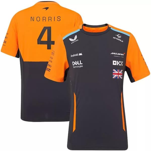 McLaren F1 2025 Herr Team T-Shirt-XF10-