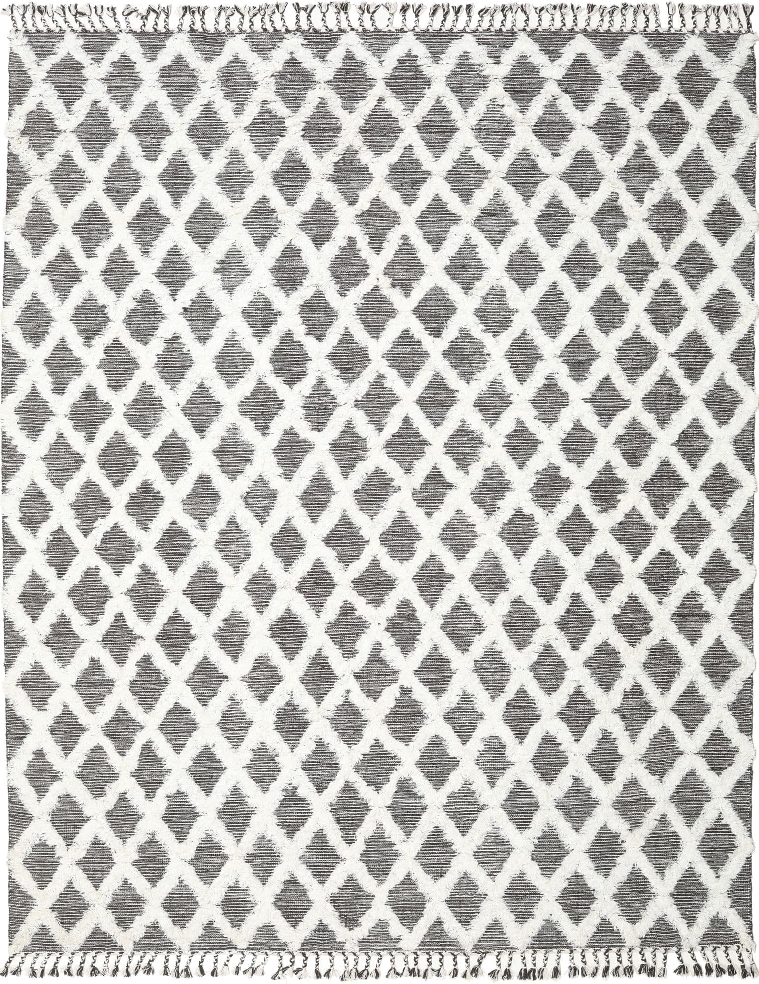 Inez Matta - Mörkbrun / Vit 200x300