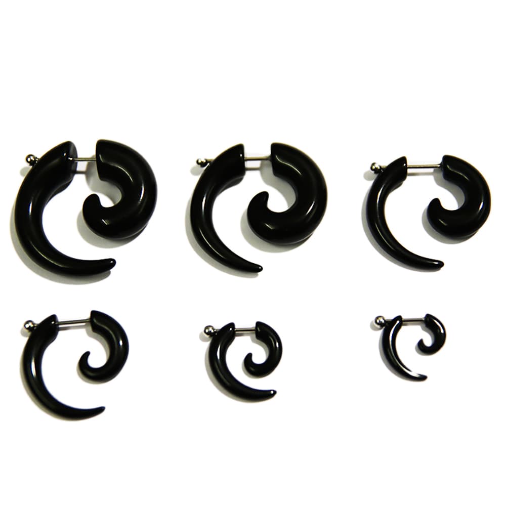 Fake expander svart - nr6. 3mm