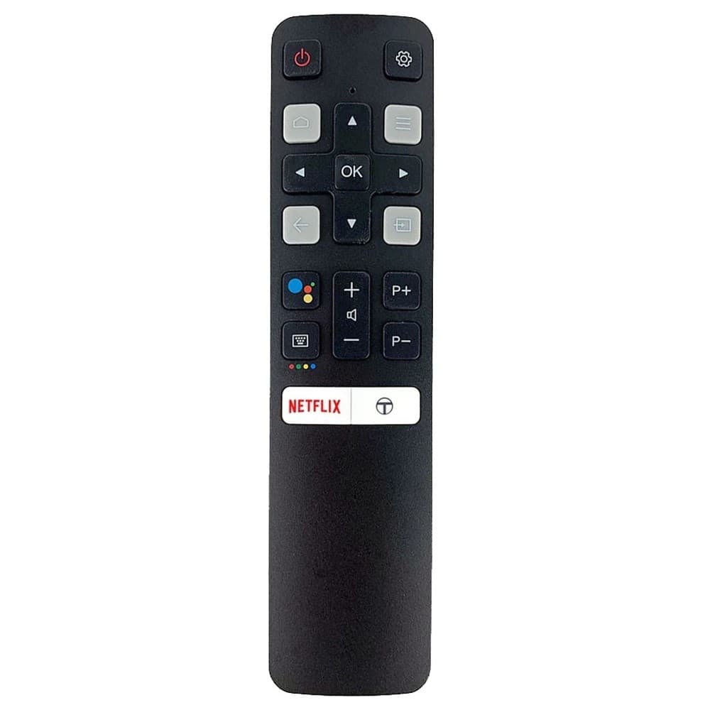 Röstfunktion TV fjärrkontroll Ersättning för RC802V TCL TV FUR6