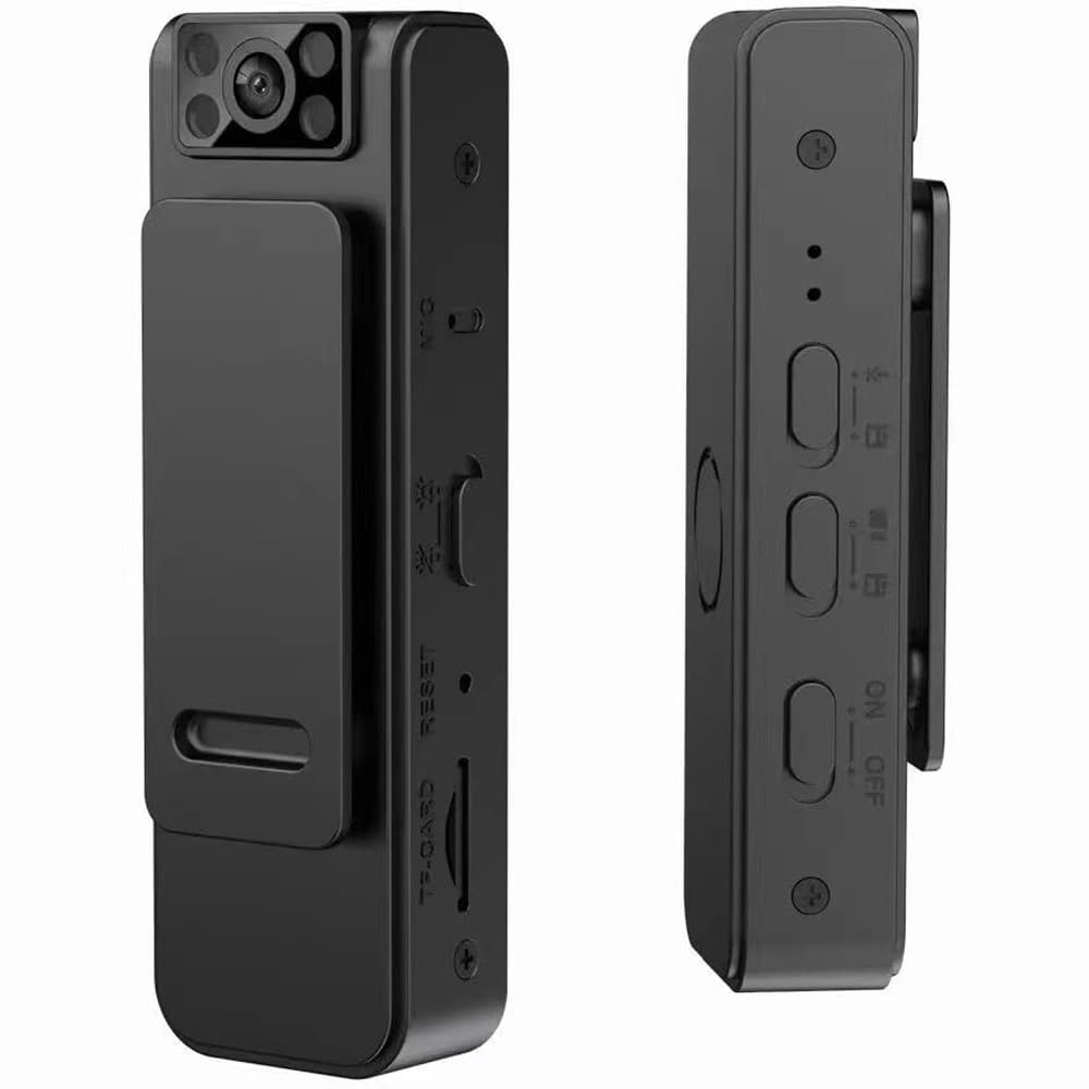 L8+ WiFi HD 1080P Minikamera Back Clip Bodycam Röst - och ljudinspelare