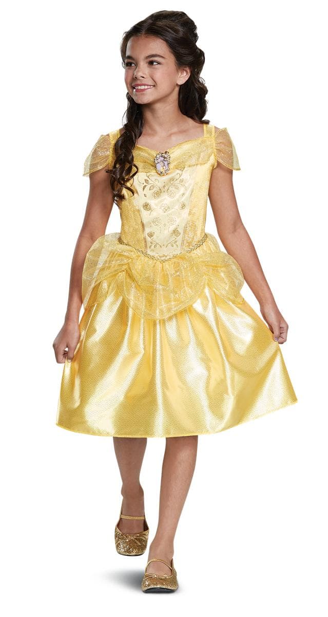 Disney Princess Belle Klänning M 7-8 år