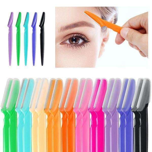 6-pack Ögonbrynskniv - Skäggkniv - Eyebrow knife - Trimmer