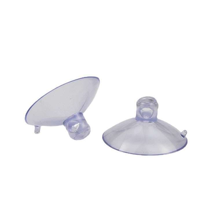 20 st små sugproppar av transparent plast - 35mm