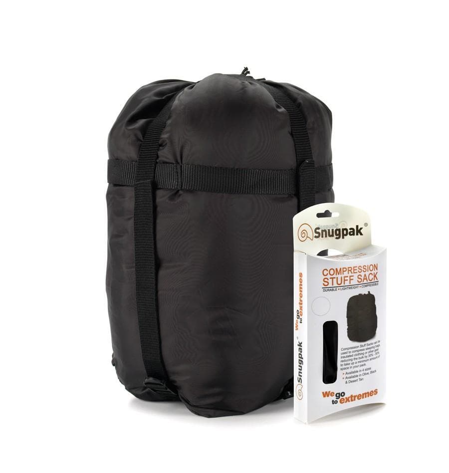 SNUGPAK COMPRESSION SACK BLACK SMALL