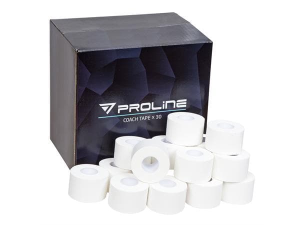 coachtejp oelastisk, sporttejp oelastisk, PROLINE COACH TAPE OELASTISK 30-PACK