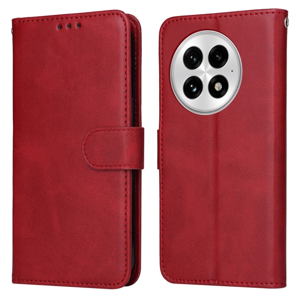 SKALO OnePlus 13 PU-läder Plånboksfodral