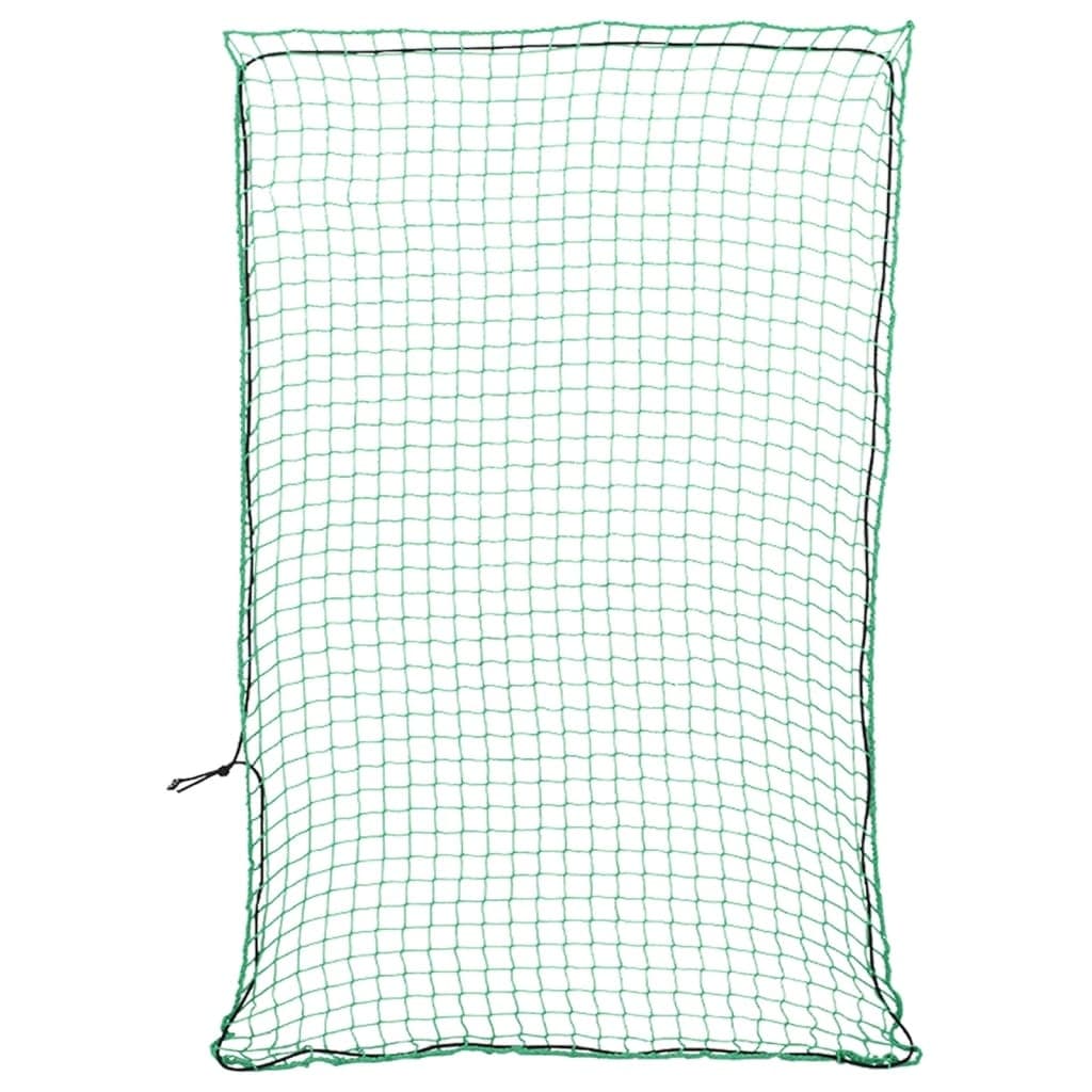 vidaXL Lastnät med elastiskt rep grön 3,5x2,5 m PP