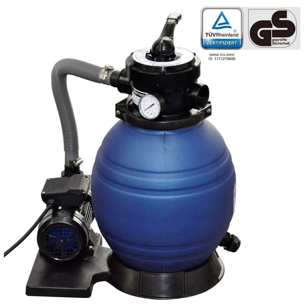 vidaXL Sandfilterpump 400 W 11000 L/tim