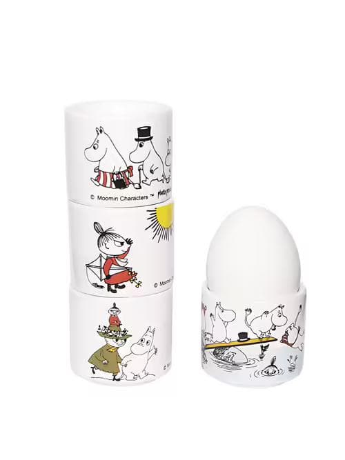 Äggkoppar Mumin 4 st Färg