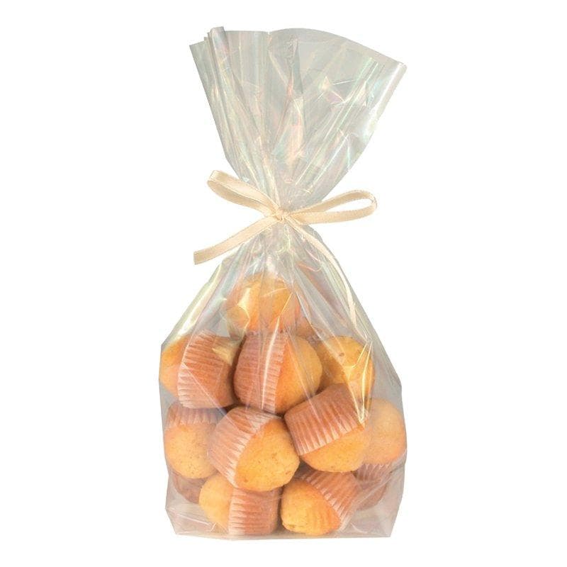 Cellofanpåsar med Botten för Presentinslagning - 18x27 cm - 20-Pack