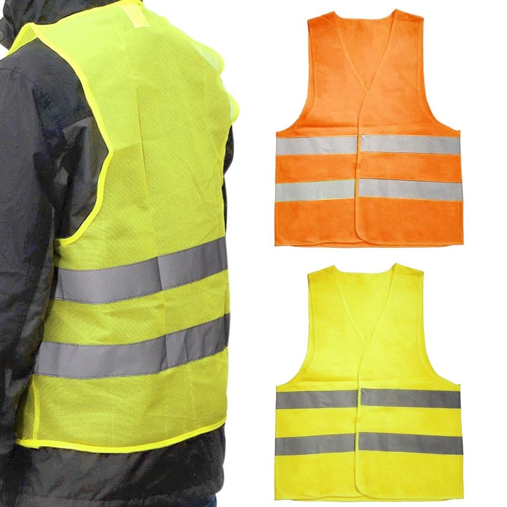 Reflexväst - Väst med Reflex för Vuxna - XL - Orange