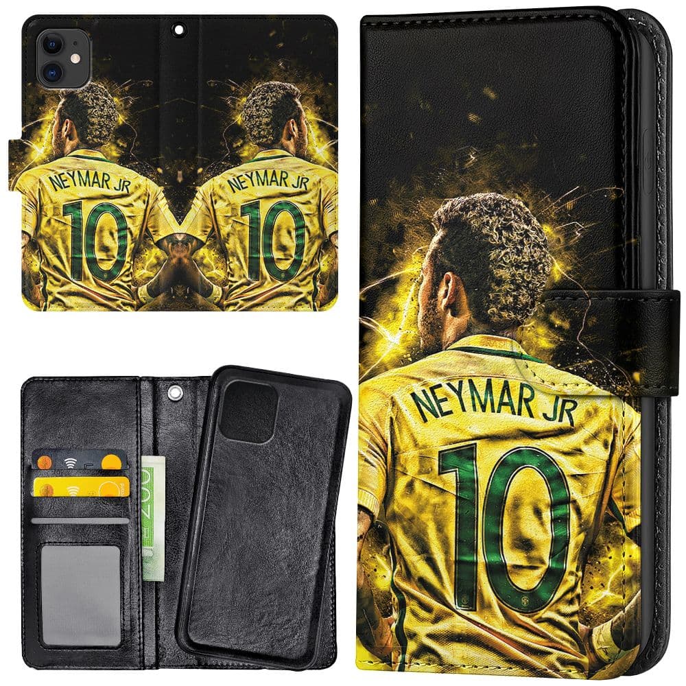 iPhone 11 - Plånboksfodral/Skal Neymar