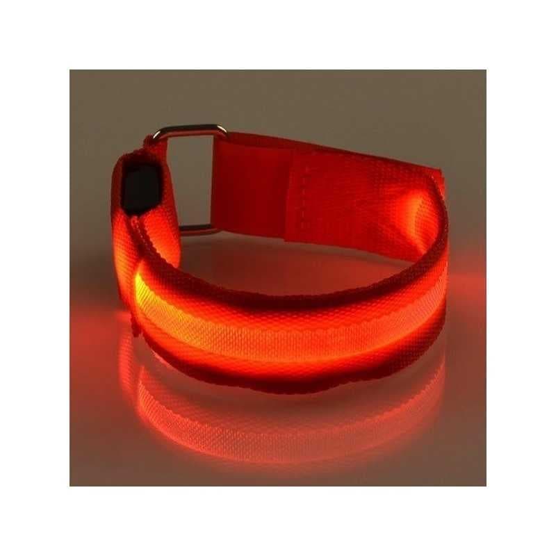 2-PACK Reflex Armband LED / Reflexband Uppladdningsbar