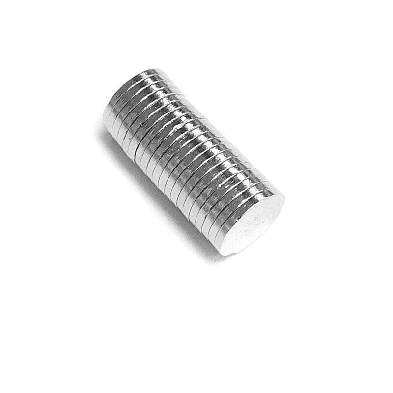 20 st 8 x 1 mm N35 Neodymium Magneter NdFeB för Hobby Kylskåp DYI-bilder