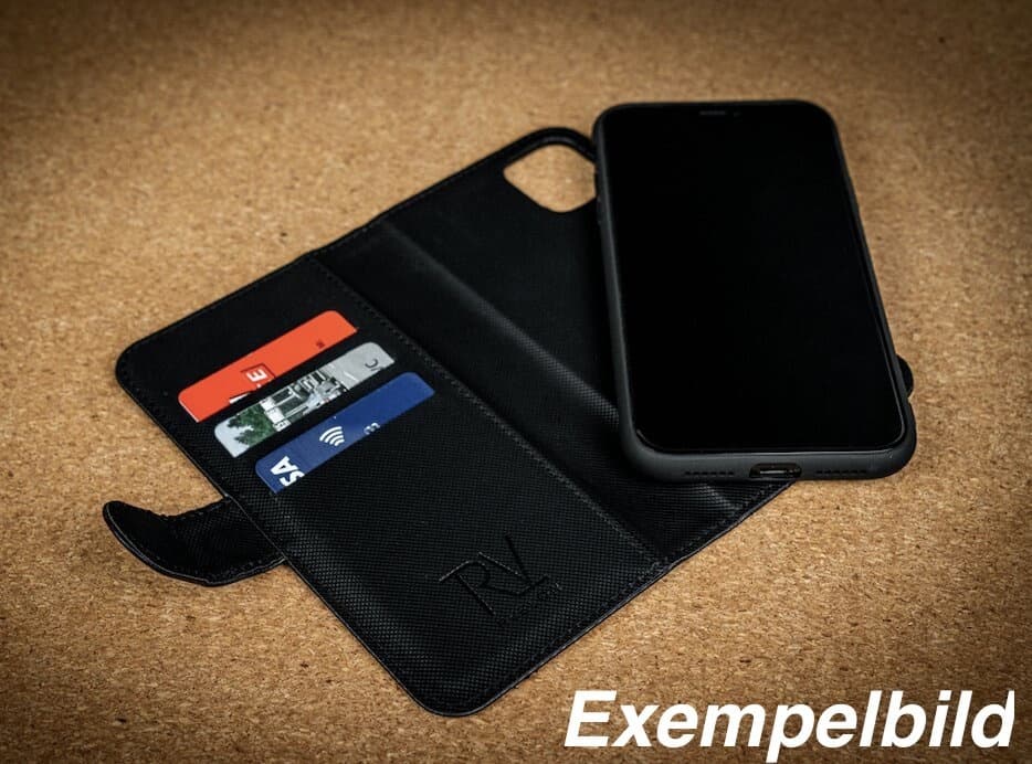 iPhone 13 Mini Plånboksfodral Magnet Rvelon - Mörklila