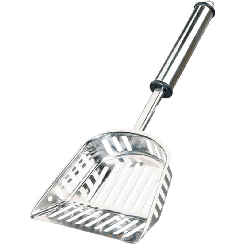 Litter Scoop Stainless Steel Gray Medium - Katt - Kattlådor & toaletter för katt - Kattspadar & tillbehör för kattlåda - Trixie - ZOO.se