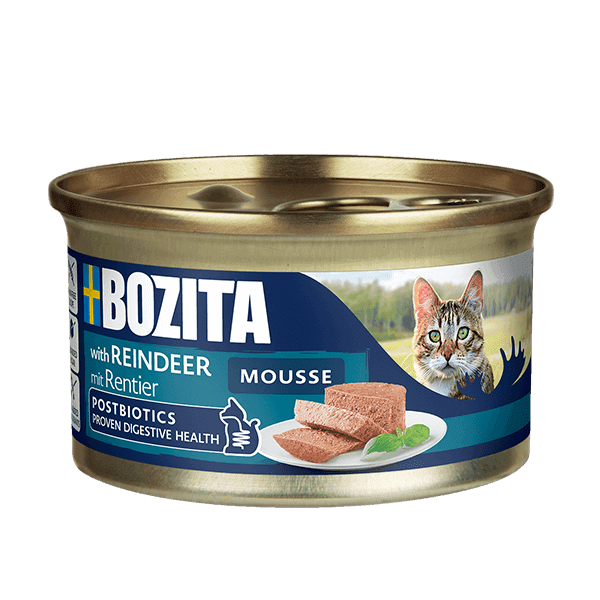 Mousse Reindeer 85 g - Katt - Kattfoder & kattmat - Blötmat & våtfoder till katt - Bozita Katt - ZOO.se