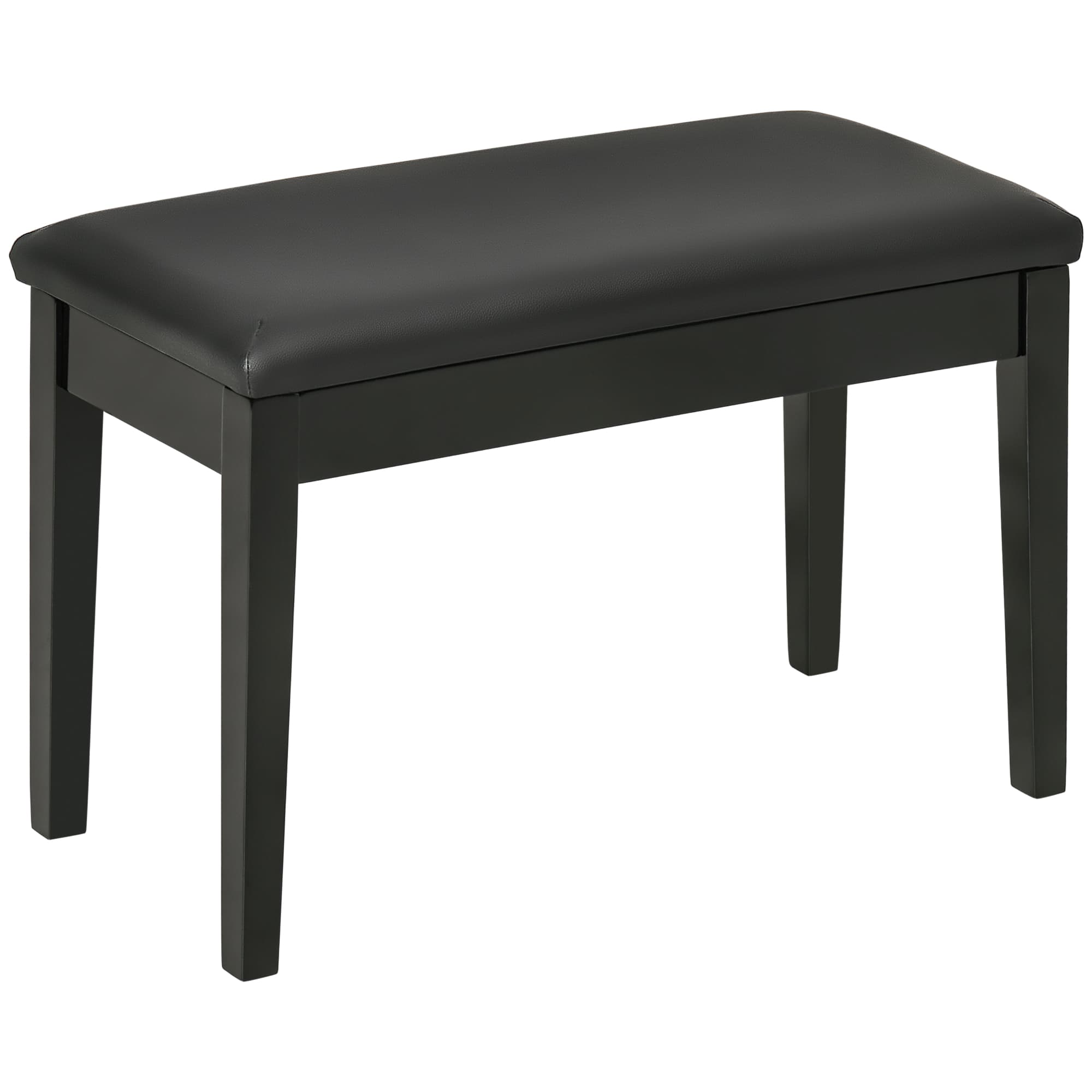 Pianopall, 75x35x49 cm, Svart
