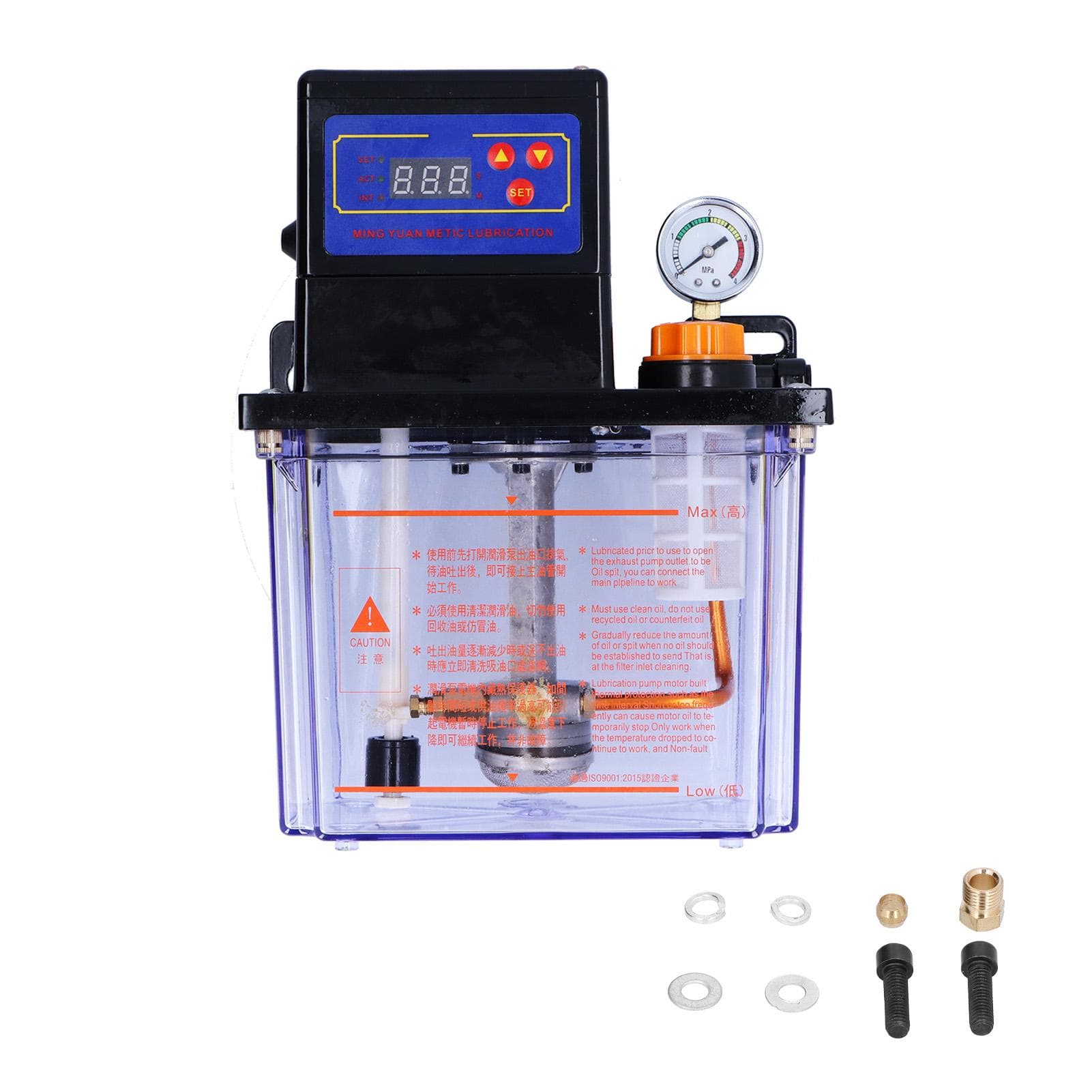 Automatisk Smörjpump Elektrisk Digital Display Smörjoljare AC 220V MY2232H‑200T