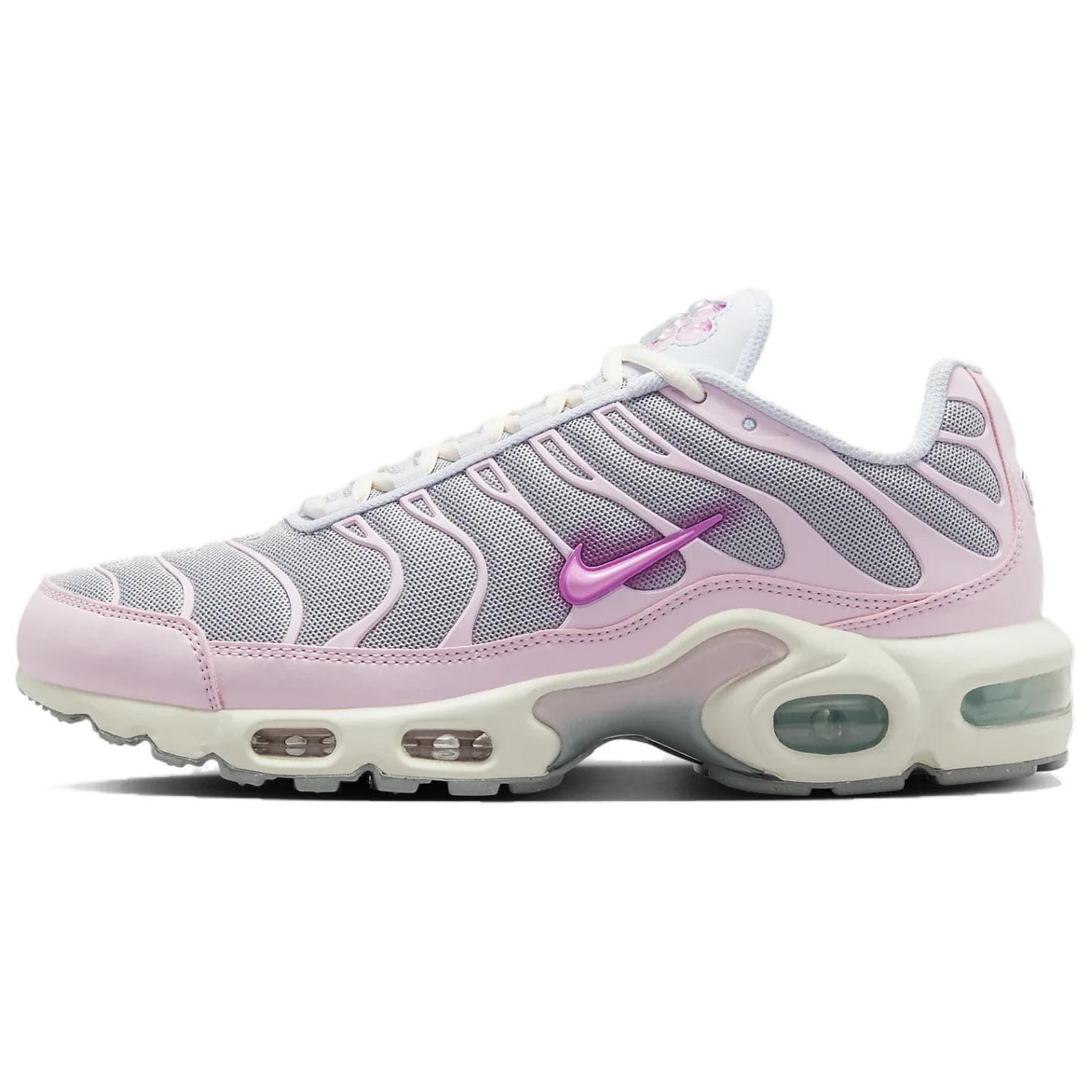 Nike Air Max Plus Tassavtryck Rosa Skum Damsneakers Fritidsskor HM3692-061 cm