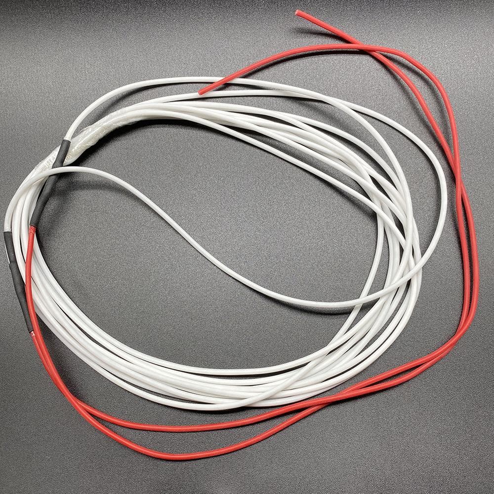 24V förmonterad värmetrådsisoleringsbräda tatami elektrisk kiselgummi värmekabel med 40 cm elektrisk ledning ansluten