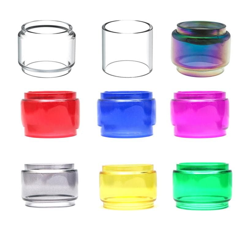 Ny! Fat Bin Glasrör Zeus X Mesh Glasrör Zeus Dual Subohm Rainbow Glasburk Modehängande svart