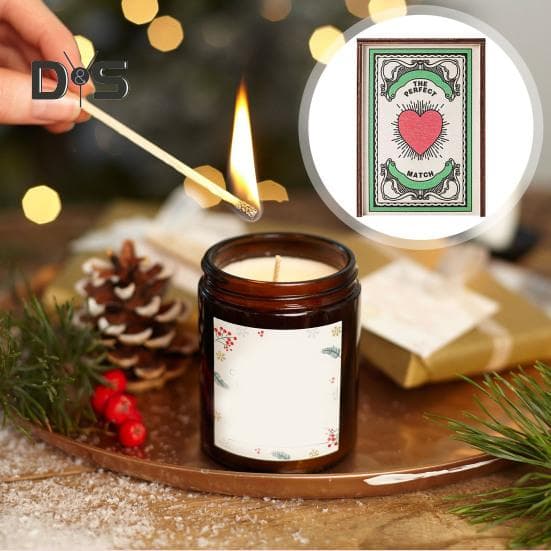 Personlig Monogram Tändsticksask Kompakt Design Portabel Trätändsticksask Jubileum Bröllopsmaterial grön