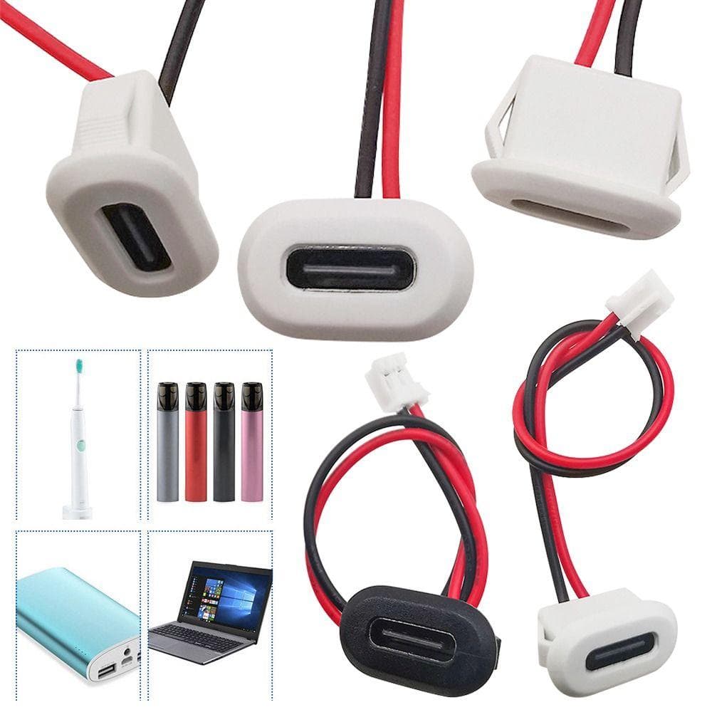3A snabbladdningsport Hög ström Typ-C-kontakt Honkontakt USB-C-laddarkortspänne