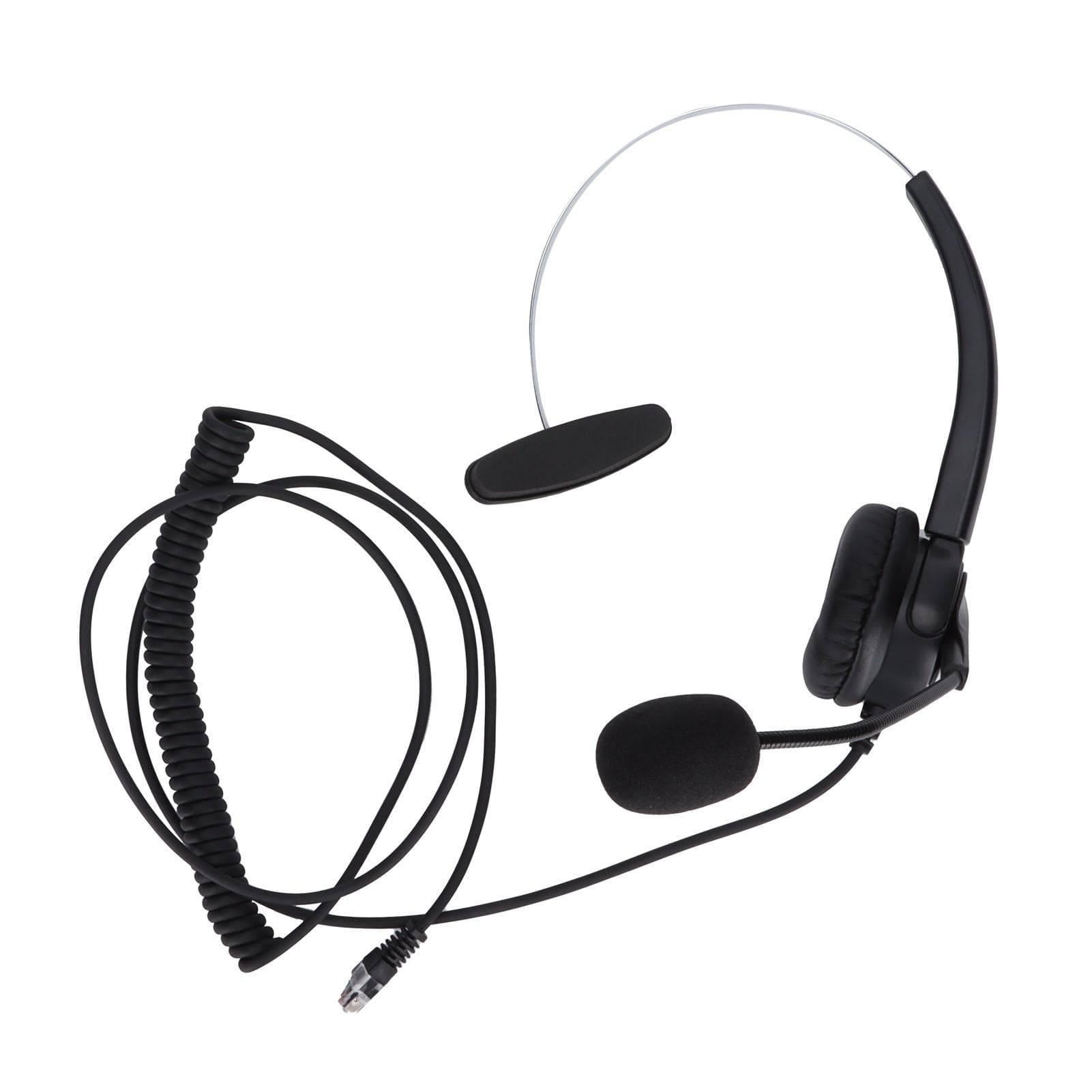 Telefon Headset Rundstrålande Företag Kontor Telefon Callcenter Trådbundet Headset