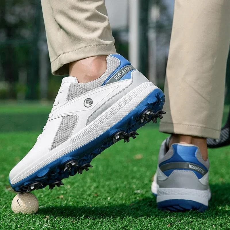 Lyxiga Golfskor Herr Golfkläder för Herr Lättviktiga Promenadskor Atletiska Sneakers cm