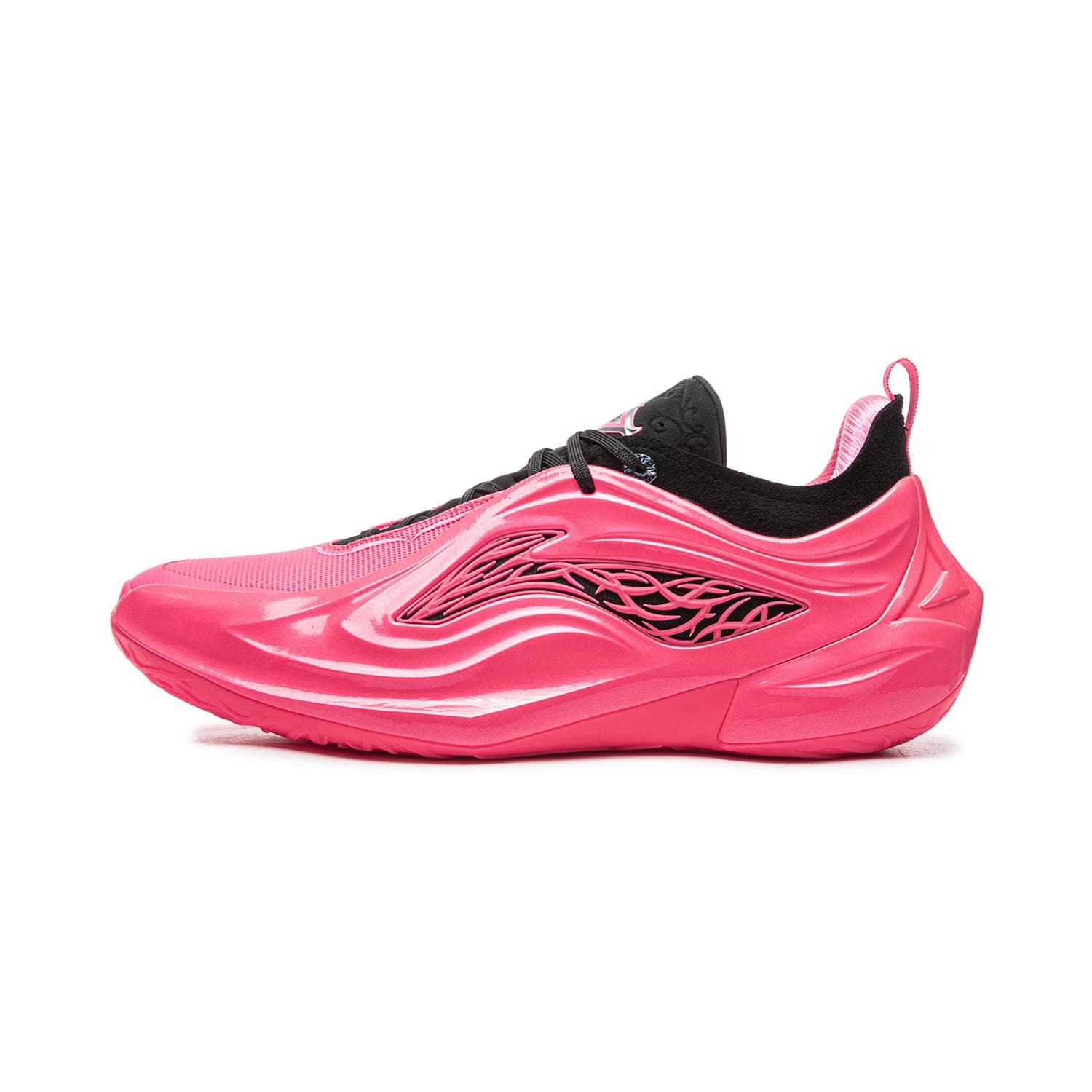 Li Ning JB4 Dämpning Halkskydd Slitstarka Andningsbara Šterstuds Grepp Låga Basketkängor Herr ABAV089-28 cm