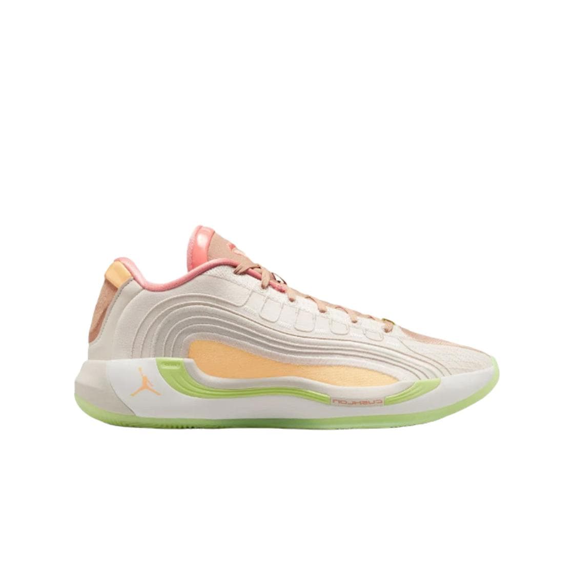 Air Jordan Luka 4 PF Light Orewood Tangerine Tint Herr Sneakers Kräm Ljus-Orewood-Brun Hampa IO0198-100 cm