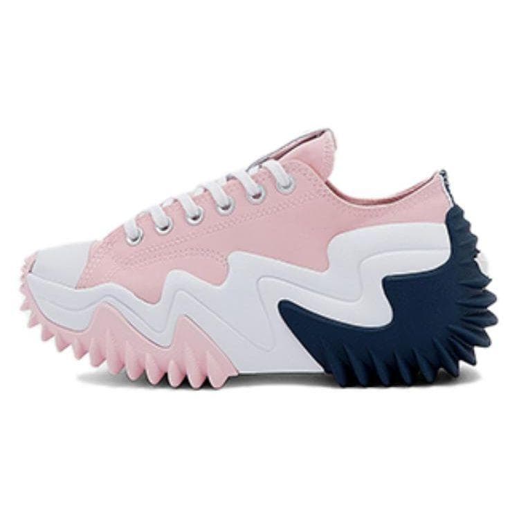 Converse Run Star Motion CX Platform Låg Sunrise Pink Herr Sneakers Marinblå Vit A03079C cm