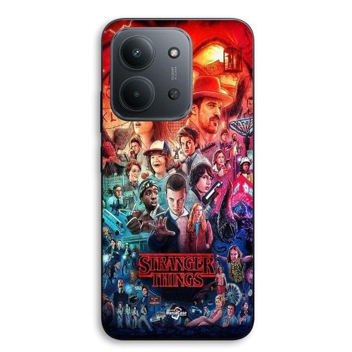 Coque Pour Xiaomi Redmi 15C 5g Stranger Things série saison 4 Maniacase svart