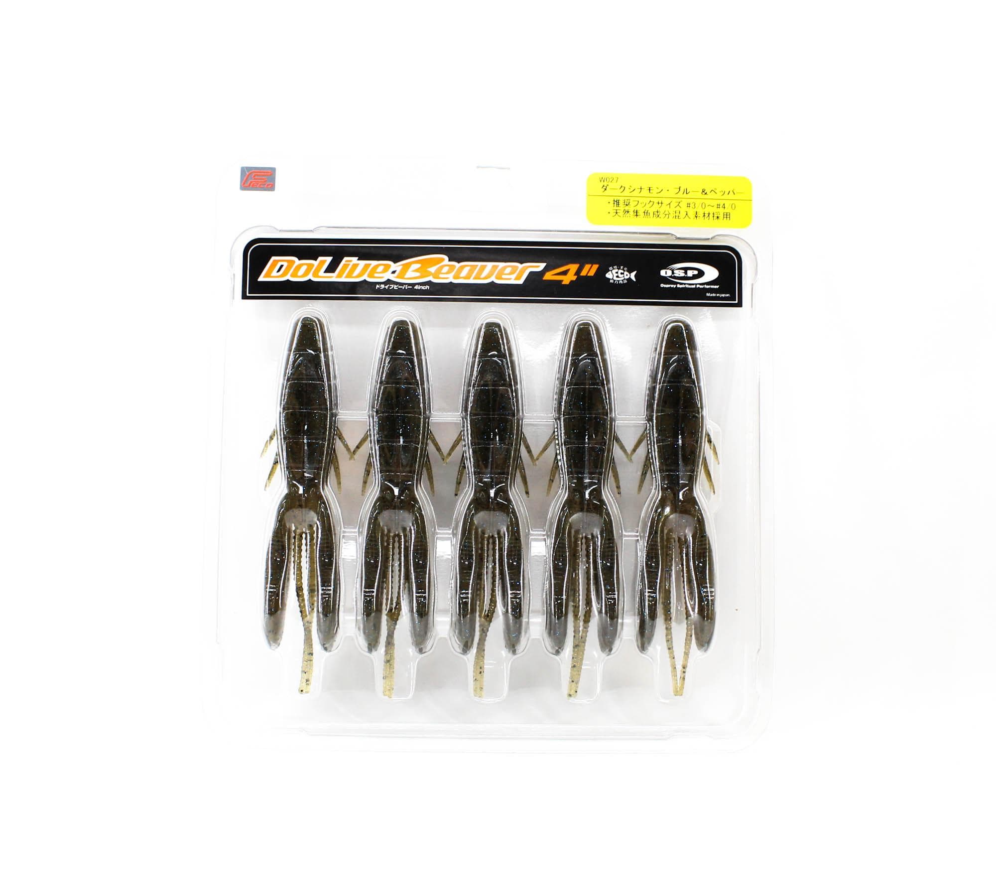 OSP Soft Lure Dolive Beaver 4 Inches W-027 (2153)