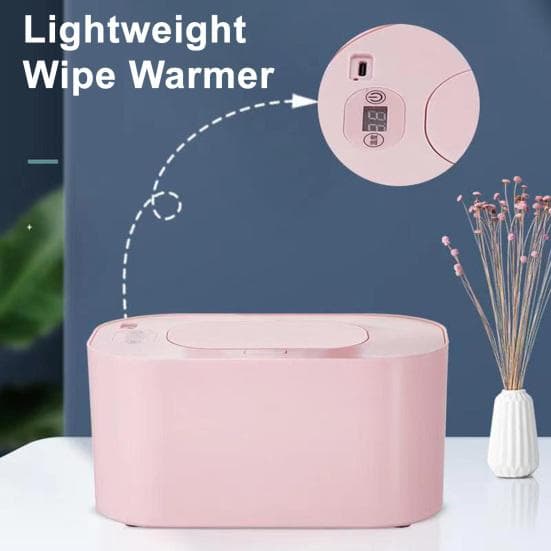 Babyservettsvärmare Bärbar Våtservettsvärmare med LED-display Justerbar Värmedispenser för Babyservetter Hemma Resa Bil Användning grön